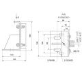 M57  elevator sliding guide shoe